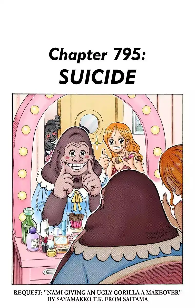 One Piece - Digital Colored Comics Chapter 795 1